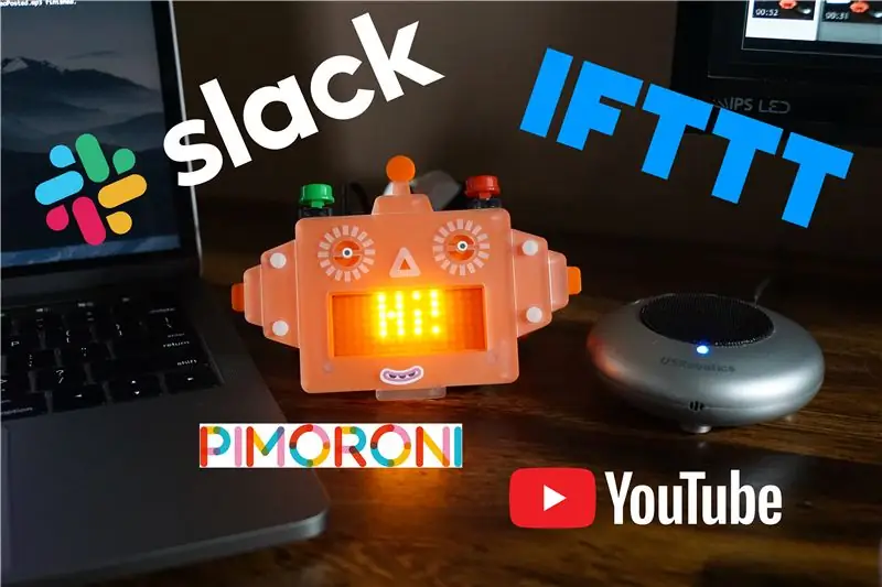 Raspberry Pi Slack Scroll-Bot!