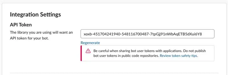 Konfiguriranje Slack instance