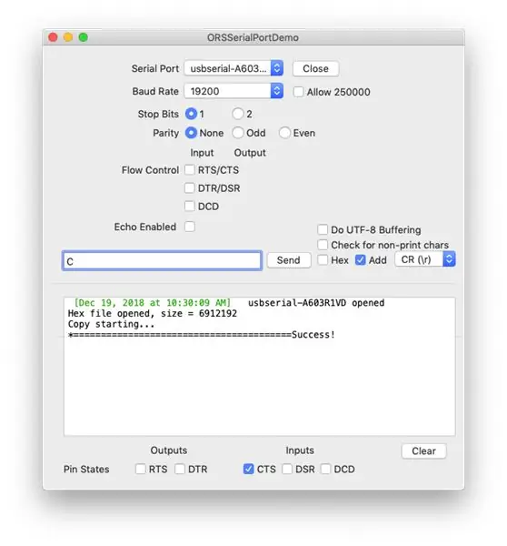 Muatkan Fail MP3 ke NOR Flash EEPROM