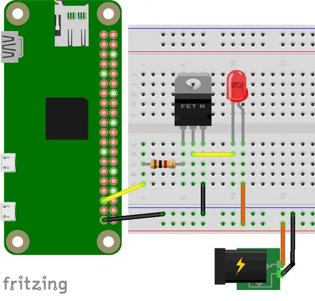 Control de la tira LED