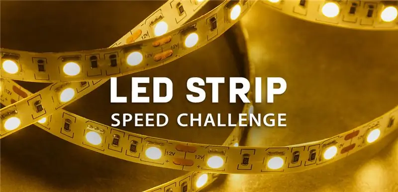 LED Strip Speed Challenge