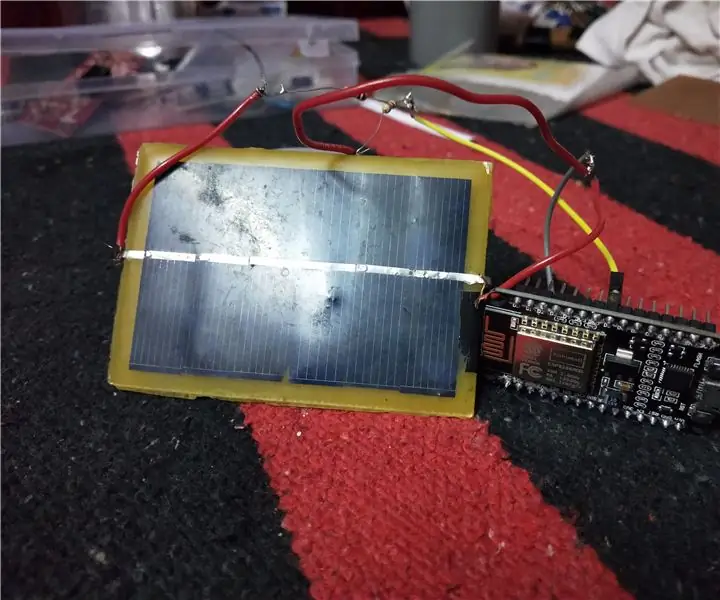 Voltmetrs, izmantojot NodeMCU: 5 soļi