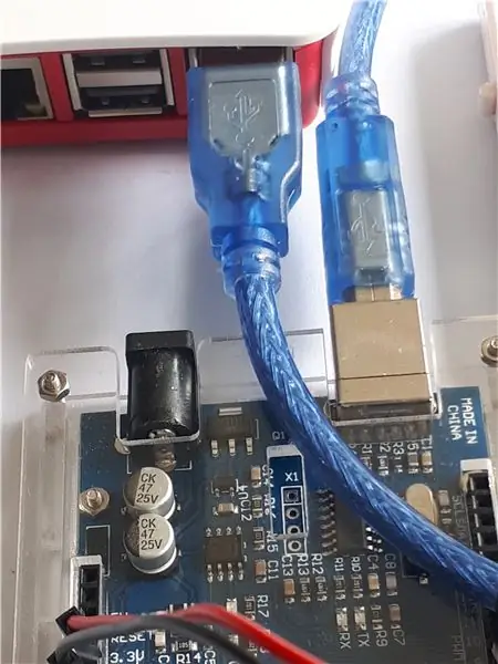 Raspberry Pi'yi Arduino'ya bağlayın