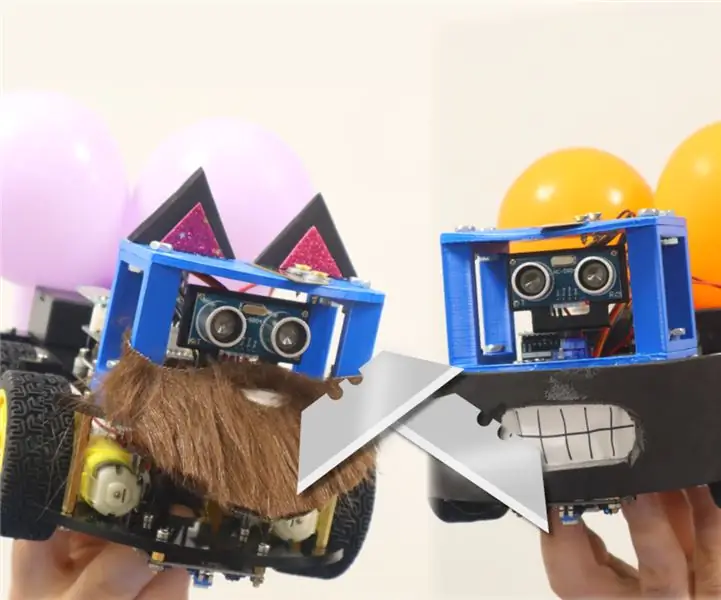 Robot Pertempuran Balon Mario Kart DIY: 4 Langkah (dengan Gambar)