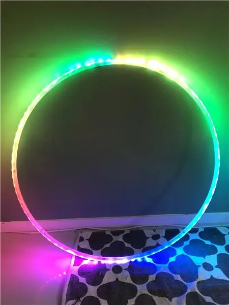 Individuellt adresserbar LED Hula Hoop