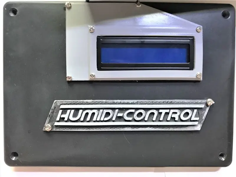 Control Box Lid Configuration