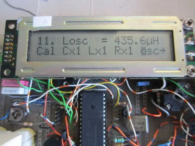 PIC16F877 multimeter