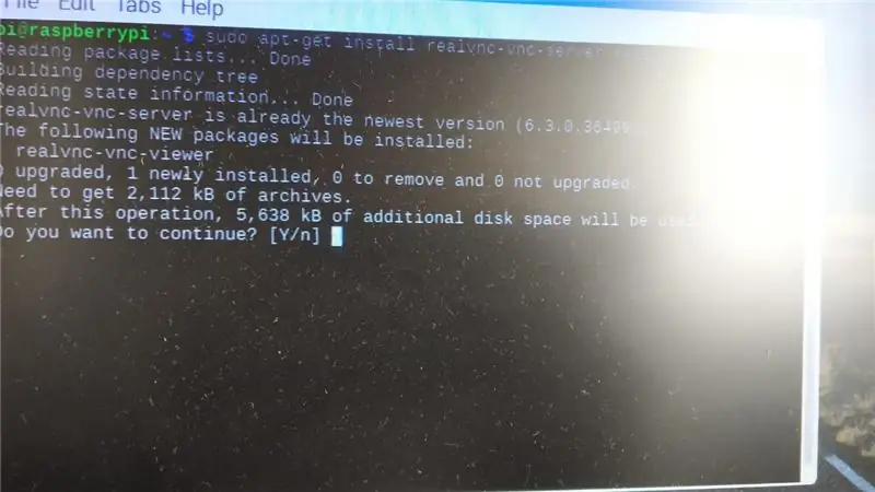 RealVNC serveri seadistamine Raspberry ja RealVNC Viewer sülearvutis