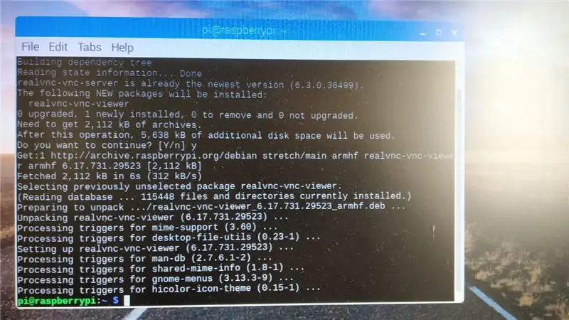 „RealVNC Server“nustatymas „Raspberry“ir „RealVNC Viewer“nešiojamajame kompiuteryje