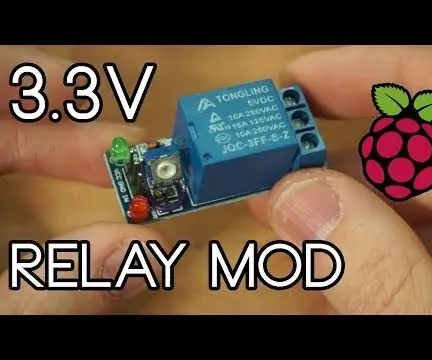 Raspberry Pi ilə İşləmək üçün 5V Relay Modulu Modu: 4 Addım