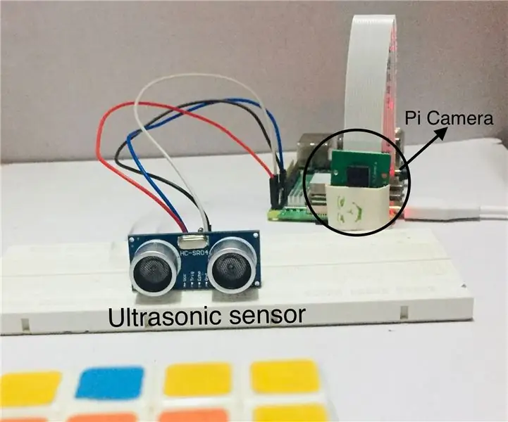 Ultrasonic Sensor upang Makuha ang Posisyon na Mga Pagbabago ng Mga Bagay: 3 Mga Hakbang