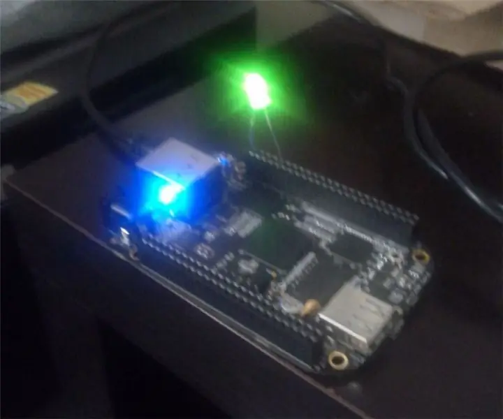 בקרת רשת שחורה של Beaglebone באמצעות WebPy: 6 שלבים