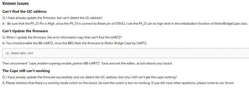 Zajistěte, aby moje MotorBridgeCape fungovala!