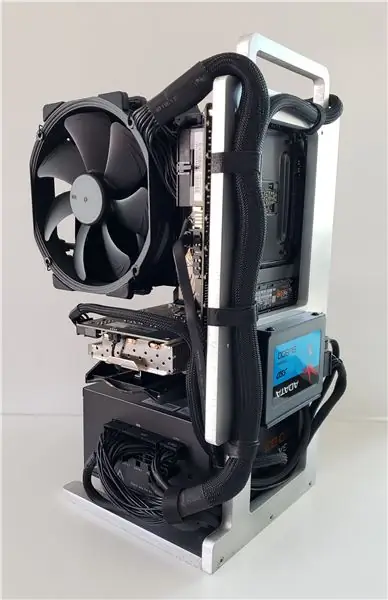 ফ্রেম মিনি ITX পিসি খুলুন