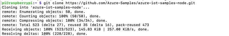 Nasaďte kód na Raspberry Pi a pripojte sa k Azure IoT Hub