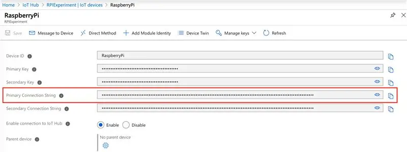 Créer un appareil dans Azure IoT Hub