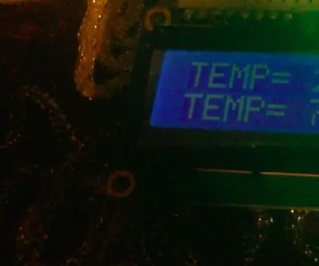 DIY Gee die temperatuur op die LCD -skerm met behulp van Arduino: 10 stappe