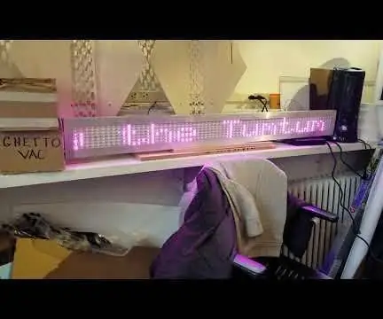 LED зурвасын зурвас самбар: 3 алхам