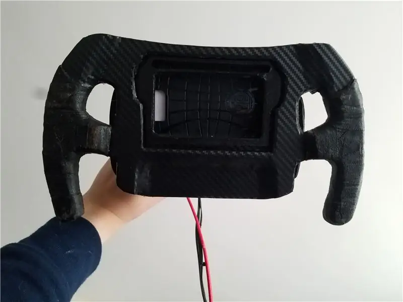 Τιμόνι DIY PC και πεντάλ από χαρτόνι! (Feedback, Paddle Shifters, Display) για Racing Simulators και Games