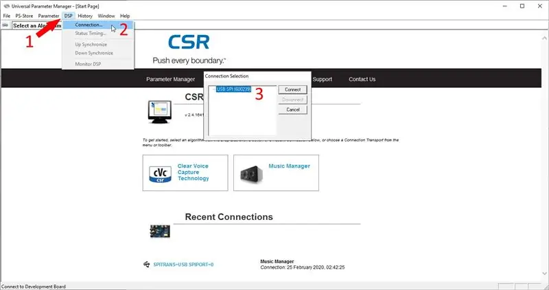 Paramétrage Du DSP Suivant Les Testlər Prabellər