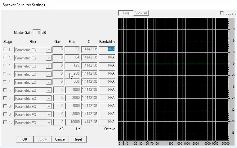 Paramétrage Du DSP Suivant Les Testləri Prabellər