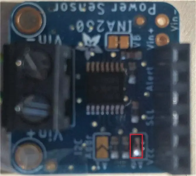 กำหนดค่าที่อยู่ I2C ที่แตกต่างกันสามรายการ