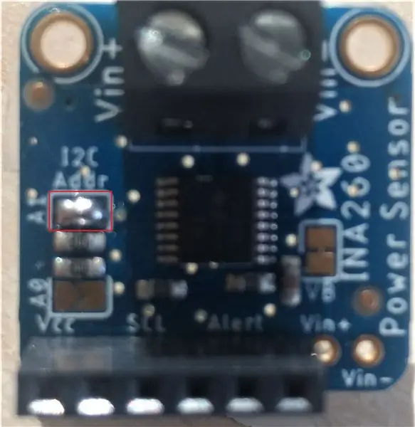 Konfigurieren Sie drei verschiedene I2C-Adressen