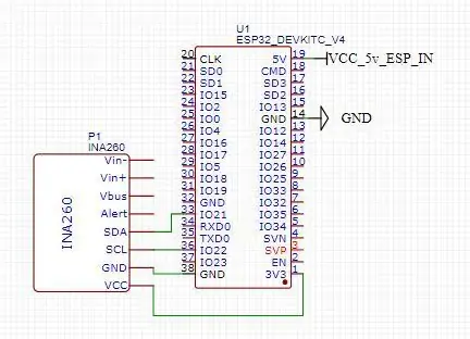 Ина такталарын ESP32ге туташтырыңыз