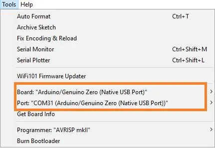 Configuration de l'IDE Arduino