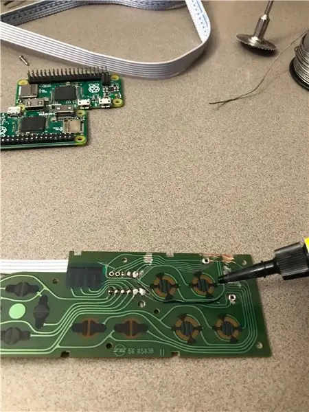 Fiação do Game Pad para o Pi Zero W GPIO