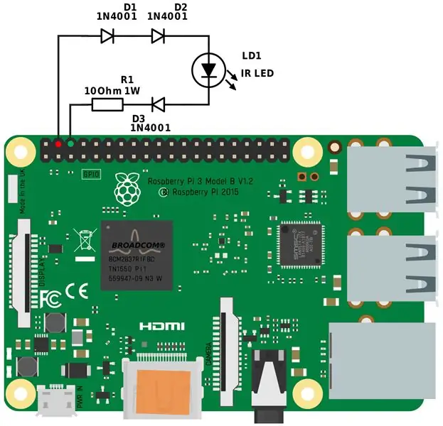 Bereiten Sie Ihre Hardware vor: IR-LED