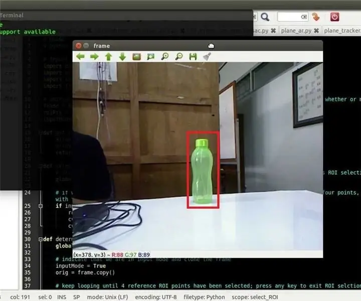 Opencv Obyekt İzləmə: 3 addım