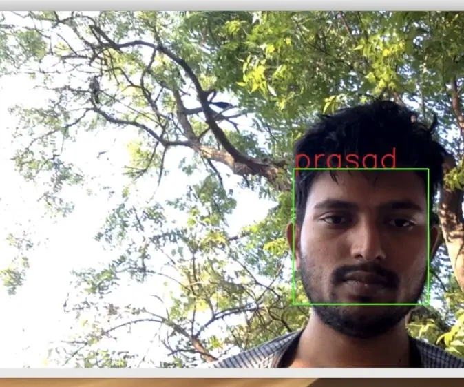 تشخیص چهره ، آموزش و تشخیص Opencv: 3 مرحله