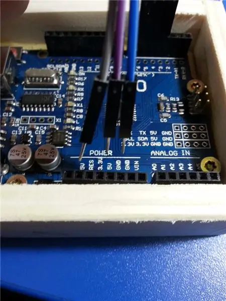 LCD prijungimas prie „Arduino“