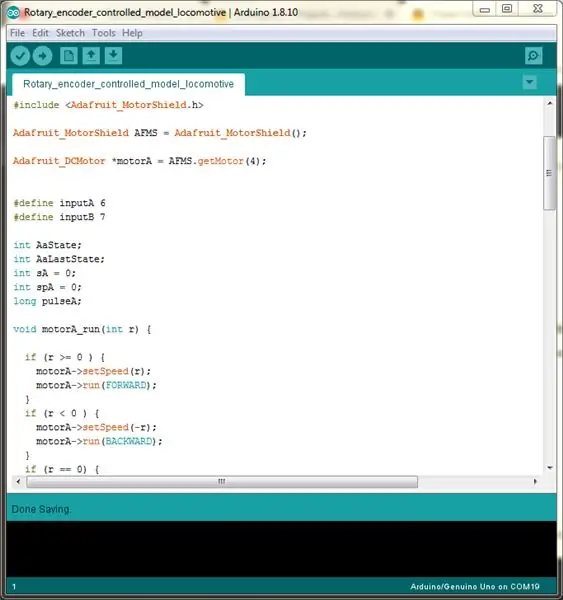 Atur cara Arduino Microcontroller