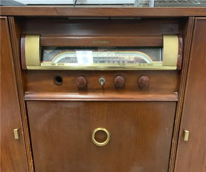 Στερεοφωνικό Bluetooth από το Antique Radio: 6 βήματα