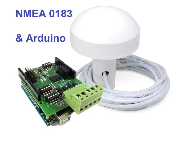 كيفية استخدام NMEA-0183 مع Arduino