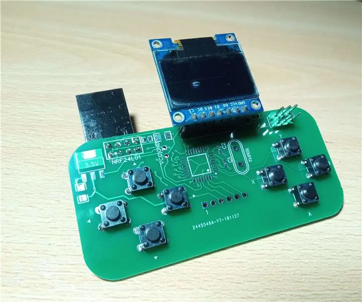 PCB -handheld met Arduino (met die opsie om draadloos te gaan!): 3 stappe