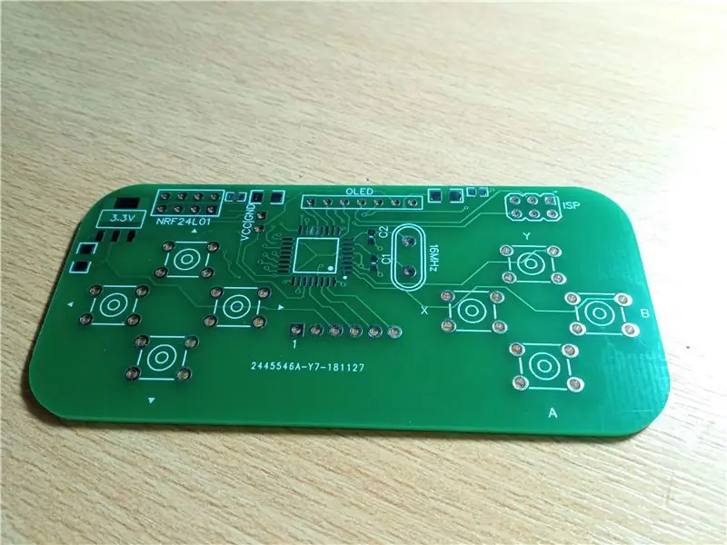 PCB håndholdt med Arduino (med mulighed for at gå trådløst!)