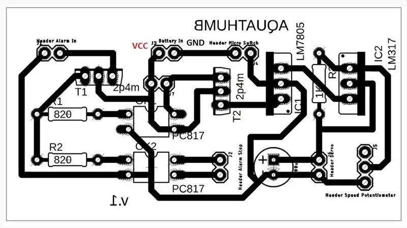 PCB'yi tasarlama (Eagle Yazılımını kullanarak)