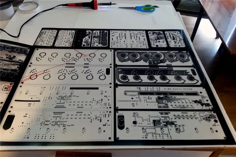 Imprimiu una impressió de fitxer imprès Separació de color i impressió de pel·lícula per a PCB