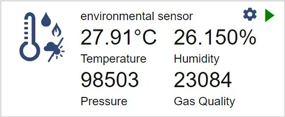 Agregue el sensor BME680