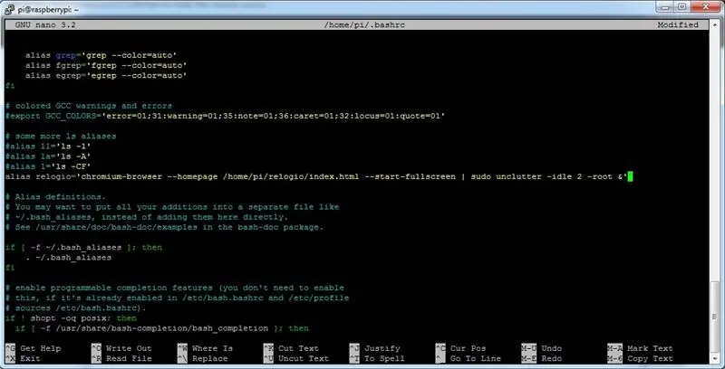 Ange Linux -parametrar