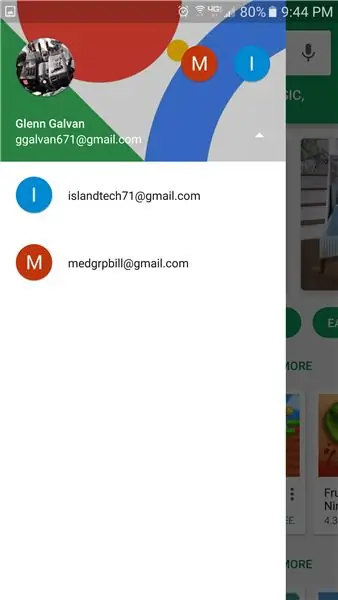 Chagua Akaunti ya Gmail ya Medgrpbill