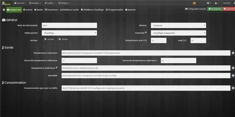 Kev Tsim Kuv Cov Thermostat Hauv qab Plugin