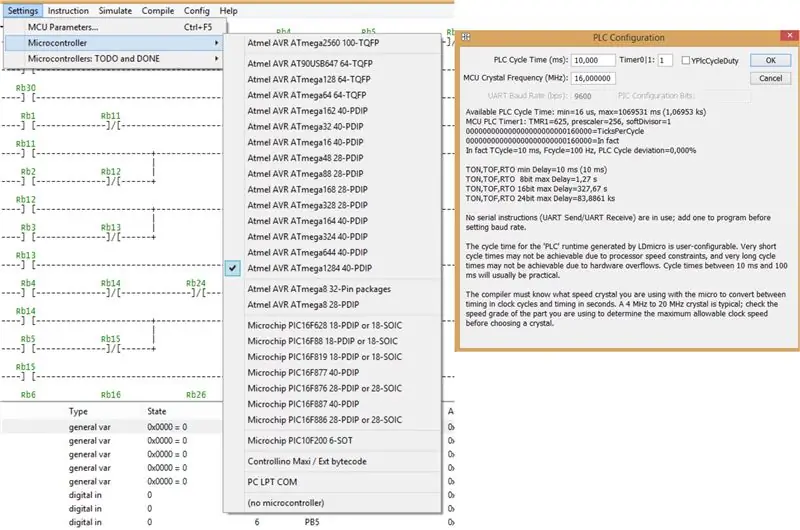 Brug af LDmicro With Ladder Programming