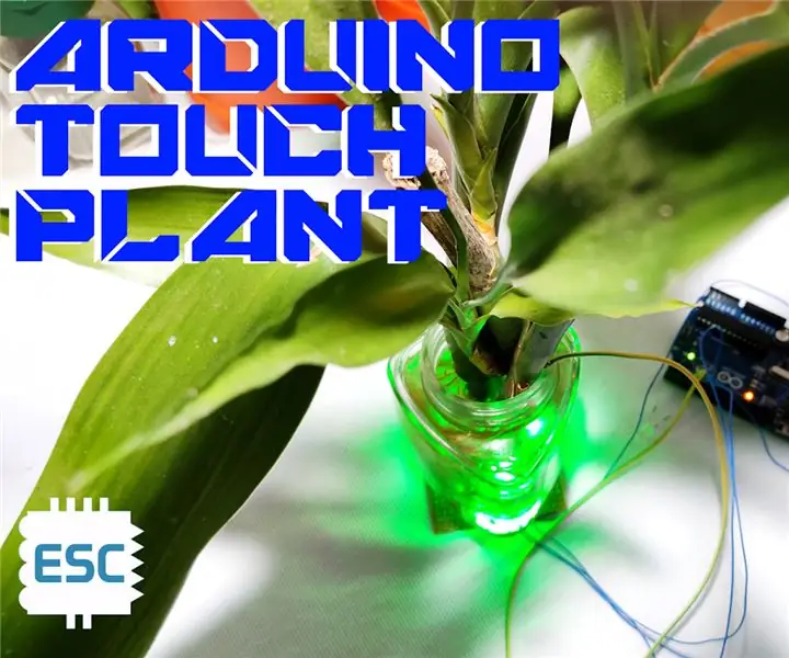 PLANTA ARDUINO SENSIBLE AL TACTO: 6 Pasos