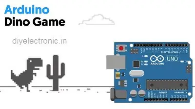 Автоматташтырылган Dino оюну Arduino менен