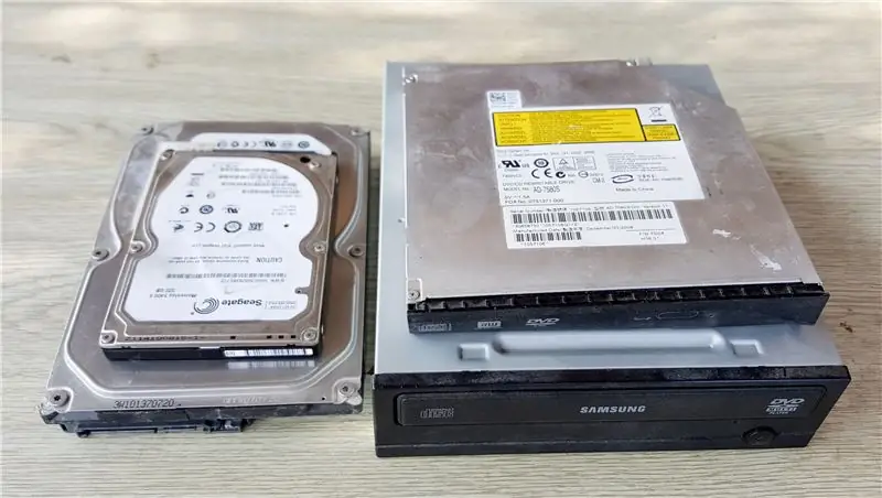 Eşyalarınızı DVD-Rom ve HDD ile Gizleyin