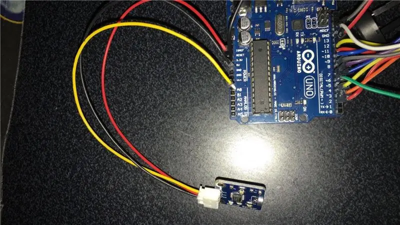 Geluidssensormodule en RGB-led